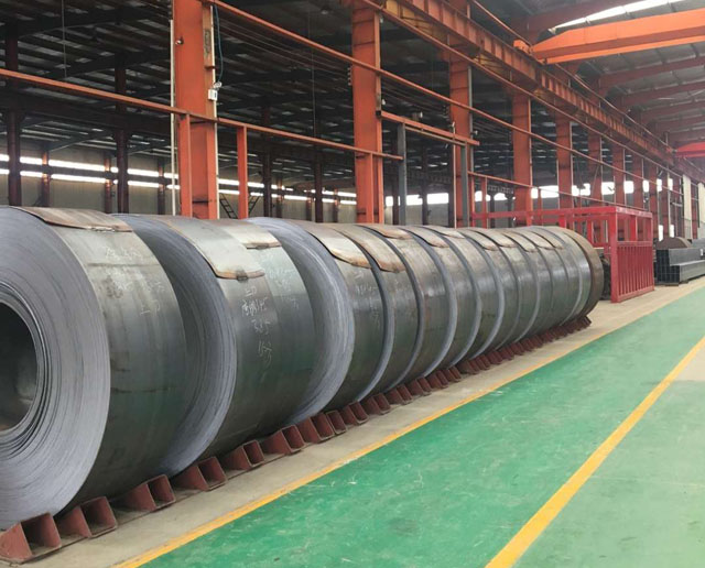 枝江方矩管生产母材